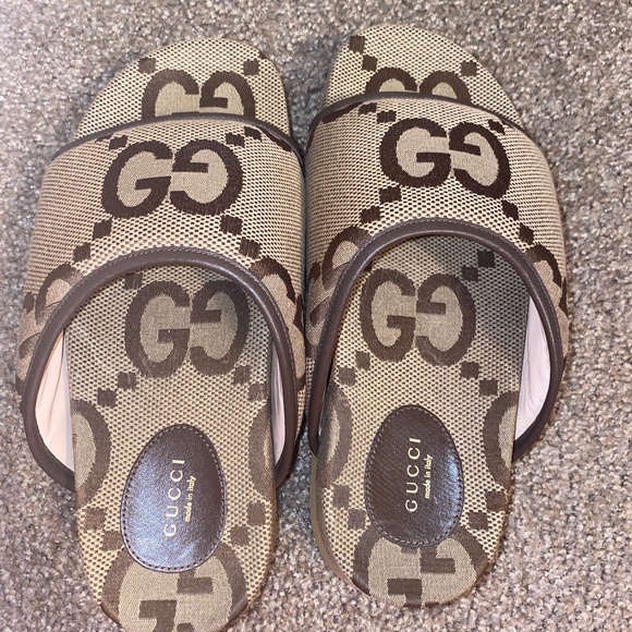 Gucci Cloth Mules - Picture 1 of 5